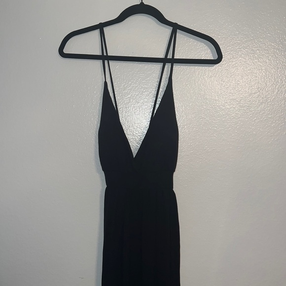 LILIAN BLACK ๐ค VACATION ๐๏ธ DRESS ๐ NWT ๐ SIZE 1X โจ 2 SLITS IN FRONT ๐ - Picture 3 of 5